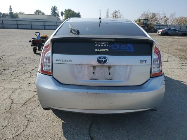 JTDKN3DU5E1770687 - 2014 TOYOTA PRIUS ვერცხლისფერი ფოტო 6