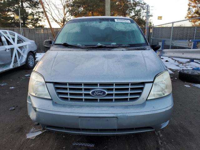 2FMZA51627BA18850 - 2007 FORD FREESTAR SE SILVER photo 5