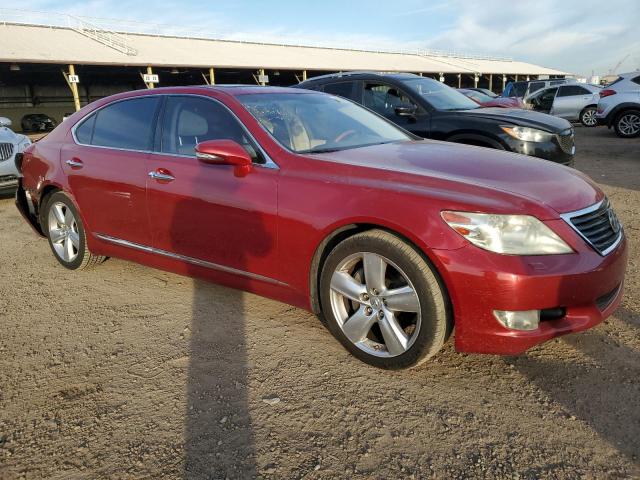 JTHGL1EF7A5038708 - 2010 LEXUS LS 460L RED photo 4