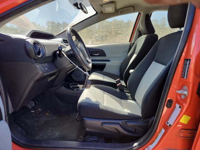 JTDKDTB33C1017136 - 2012 TOYOTA PRIUS C 橙色 照片 7