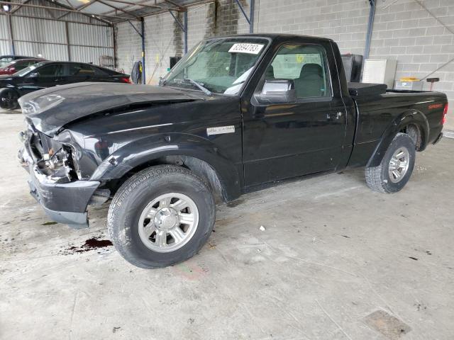 1FTYR10D59PA48437 - 2009 FORD RANGER BLACK photo 1