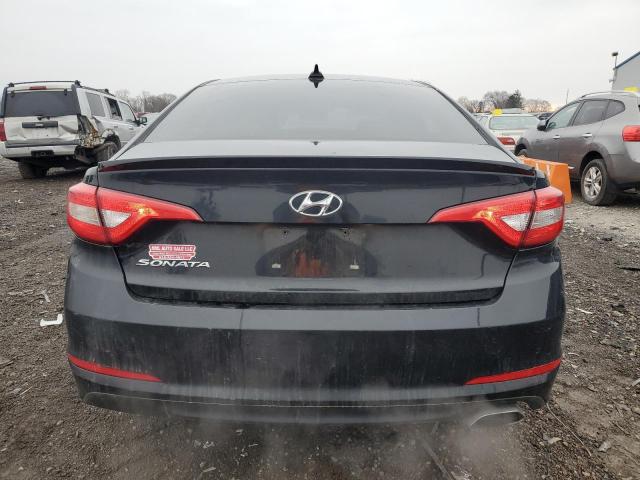 5NPE24AF0HH492540 - 2017 HYUNDAI SONATA SE BLACK photo 6