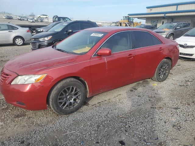 4T1BE46K67U082101 - 2007 TOYOTA CAMRY CE RED photo 1