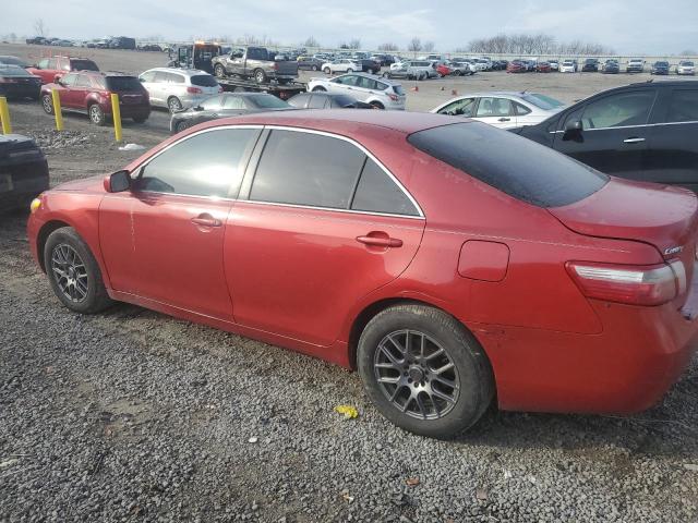 4T1BE46K67U082101 - 2007 TOYOTA CAMRY CE RED photo 2