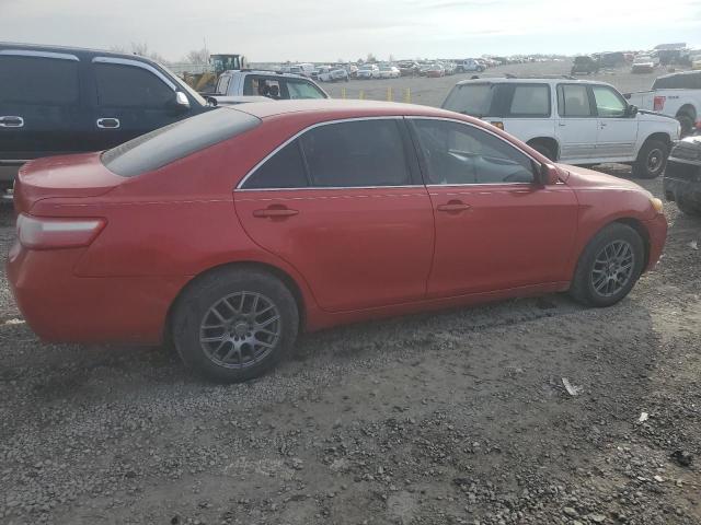 4T1BE46K67U082101 - 2007 TOYOTA CAMRY CE RED photo 3