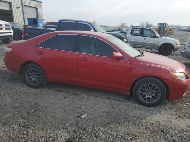4T1BE46K67U082101 - 2007 TOYOTA CAMRY CE RED photo 4