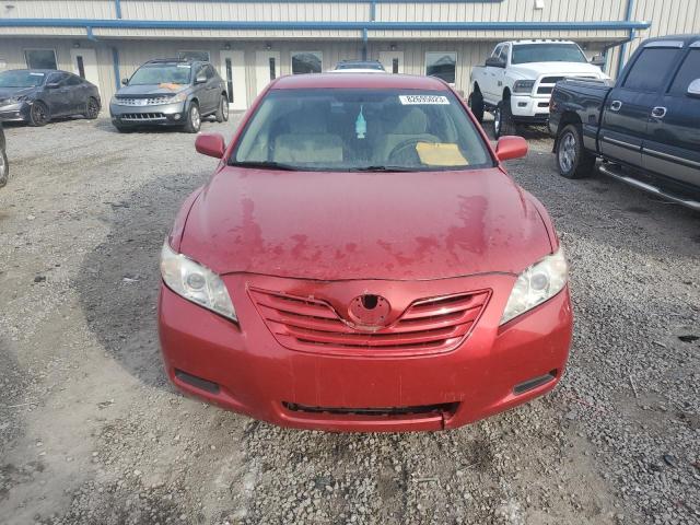 4T1BE46K67U082101 - 2007 TOYOTA CAMRY CE RED photo 5