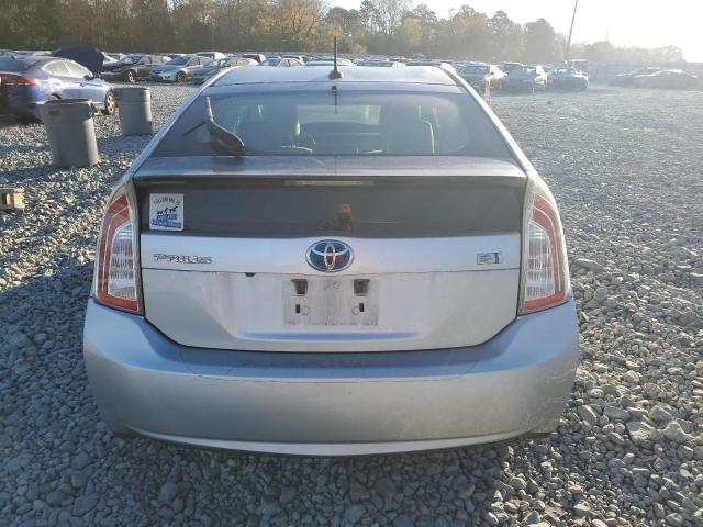 JTDKN3DU6D5587984 - 2013 TOYOTA PRIUS ვერცხლისფერი ფოტო 6