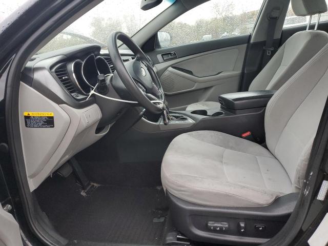 KNAGM4A70C5272347 - 2012 KIA OPTIMA LX BLACK photo 7