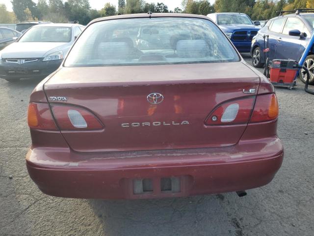 1NXBR12E7XZ280236 - 1999 TOYOTA COROLLA VE ბურგუნდია ფოტო 6