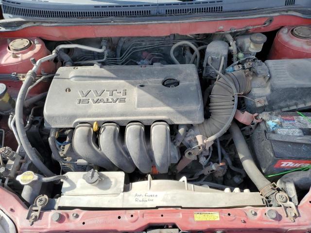 2T1BR38E34C240722 - 2004 TOYOTA COROLLA CE RED photo 11