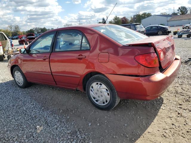 2T1BR38E34C240722 - 2004 TOYOTA COROLLA CE RED photo 2