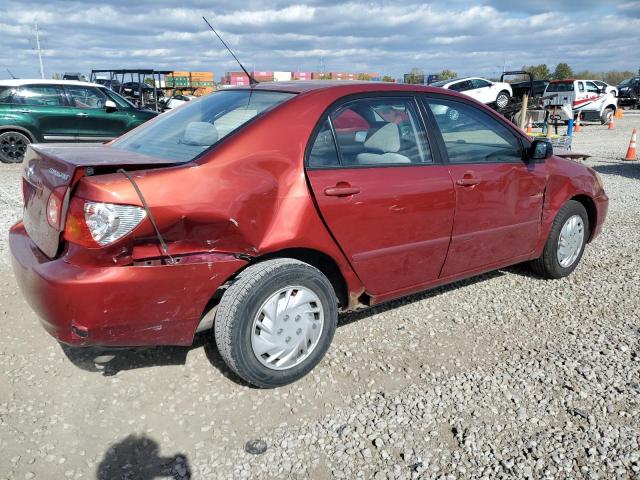 2T1BR38E34C240722 - 2004 TOYOTA COROLLA CE RED photo 3