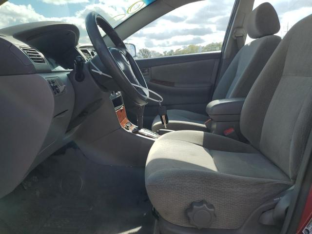 2T1BR38E34C240722 - 2004 TOYOTA COROLLA CE RED photo 7