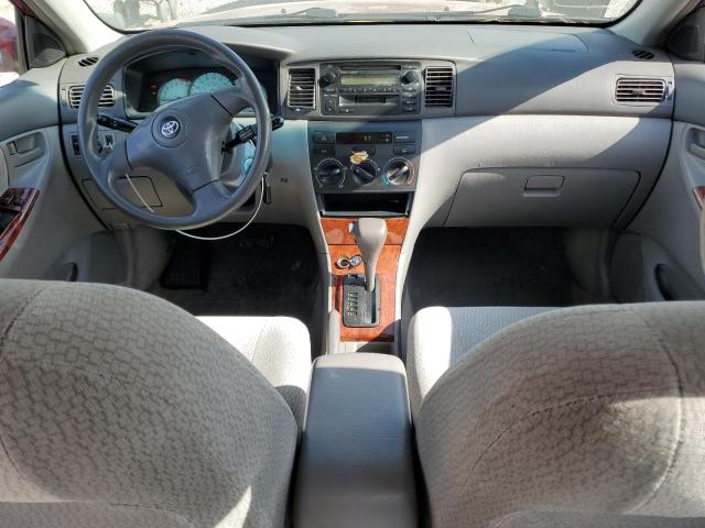 2T1BR38E34C240722 - 2004 TOYOTA COROLLA CE RED photo 8