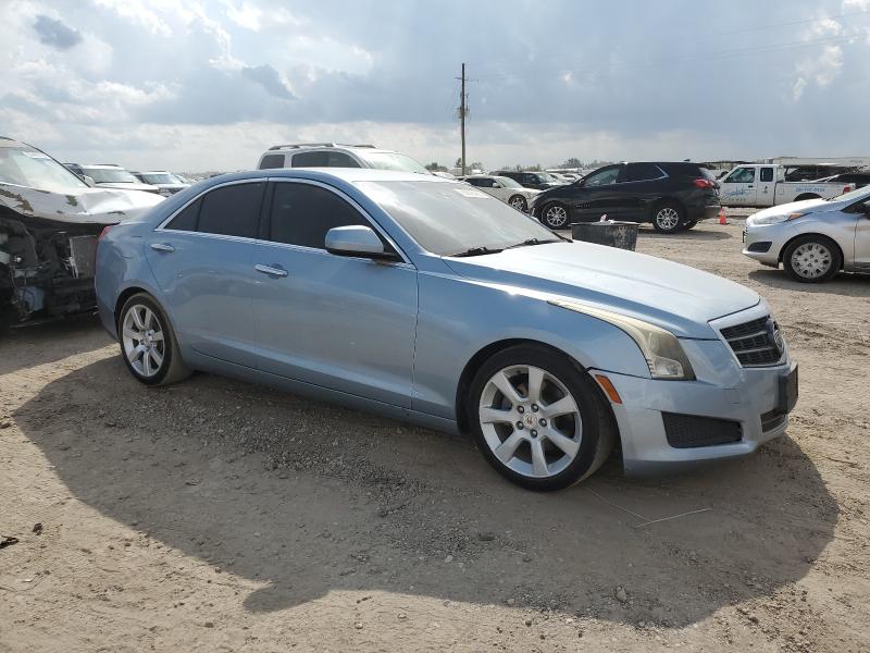 1G6AA5RA0D0121954 - 2013 CADILLAC ATS 蓝色 照片 4