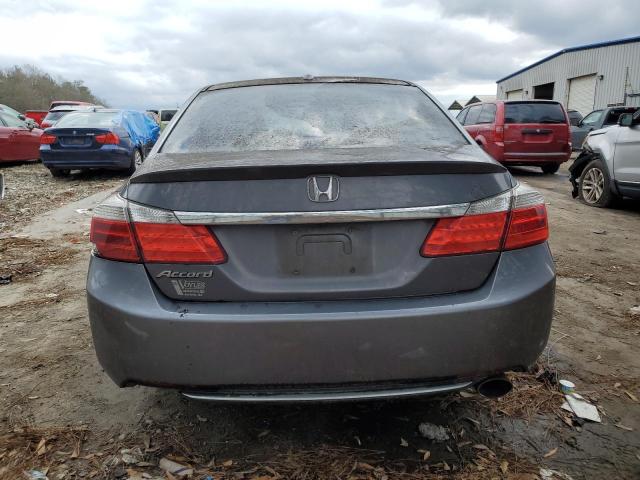 1HGCR2F89DA098250 - 2013 HONDA ACCORD EXL GRAY photo 6