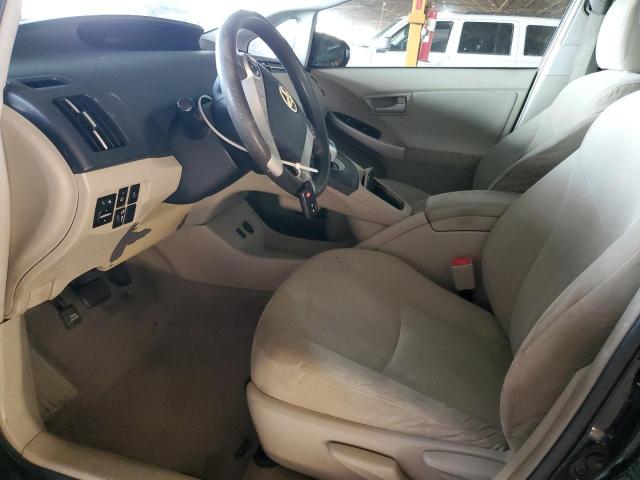JTDKN3DU3B0293257 - 2011 TOYOTA PRIUS BLACK photo 7