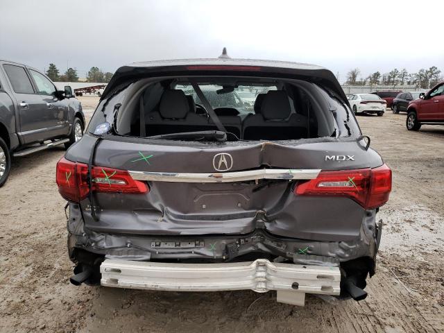 5J8YD3H39JL004704 - 2018 ACURA MDX GRAY photo 6