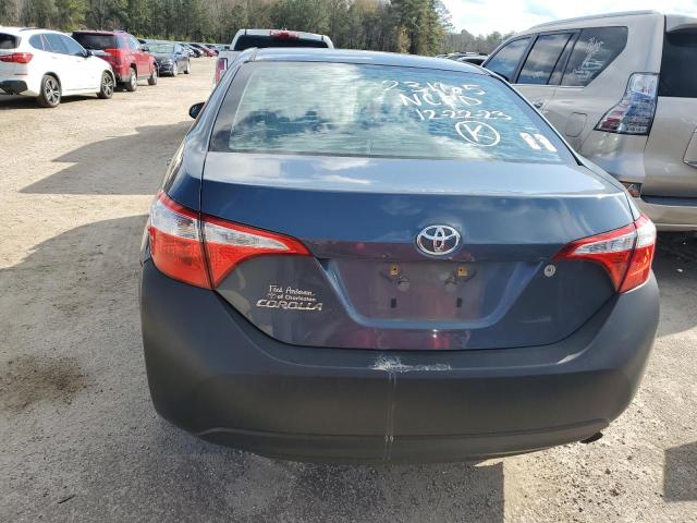 2T1BURHE8FC413087 - 2015 TOYOTA COROLLA L GRAY photo 6