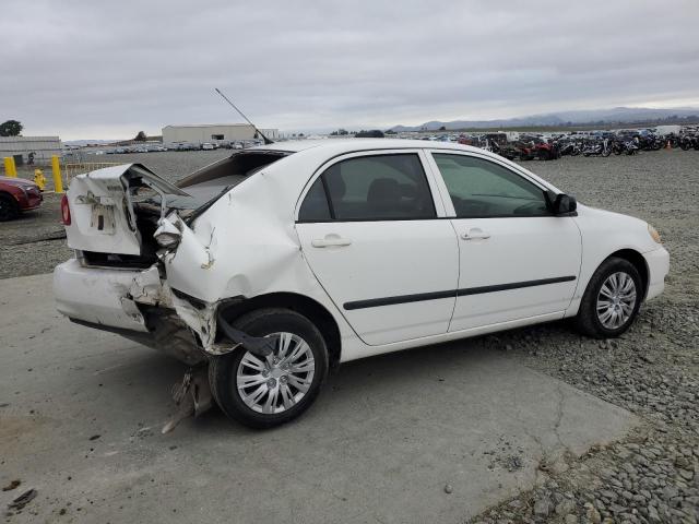 1NXBR32E56Z607940 - 2006 TOYOTA COROLLA CE WHITE photo 3