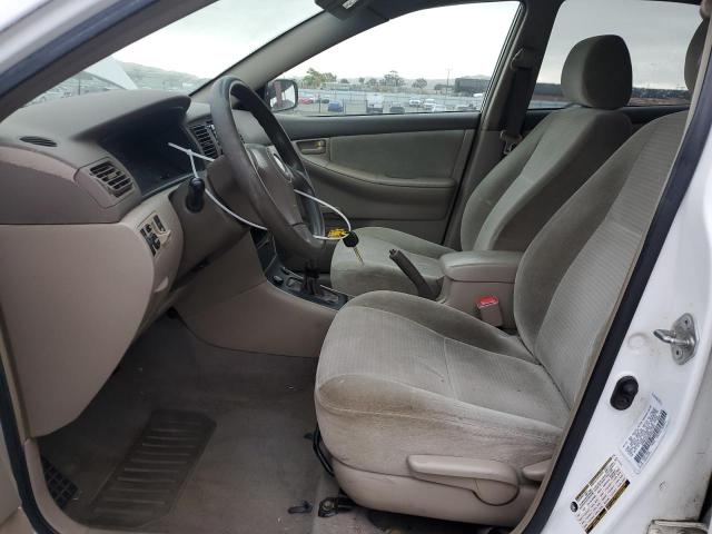 1NXBR32E56Z607940 - 2006 TOYOTA COROLLA CE WHITE photo 7