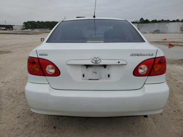 1NXBR32E64Z314531 - 2004 TOYOTA COROLLA CE WHITE photo 6