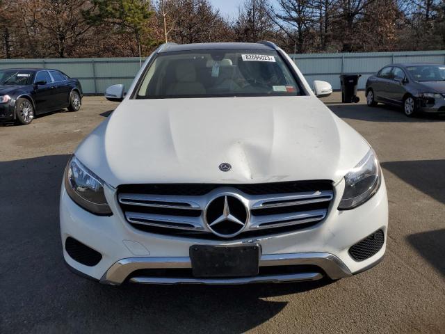 WDC0G4KBXKV162977 - 2019 MERCEDES-BENZ GLC 300 4MATIC WHITE photo 5