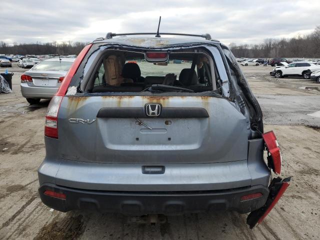 JHLRE483X9C017823 - 2009 HONDA CR-V LX BLUE photo 6