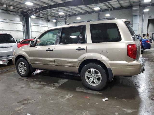 5FNYF18475B044021 - 2005 HONDA PILOT EX GOLD photo 2