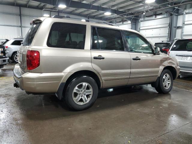 5FNYF18475B044021 - 2005 HONDA PILOT EX GOLD photo 3