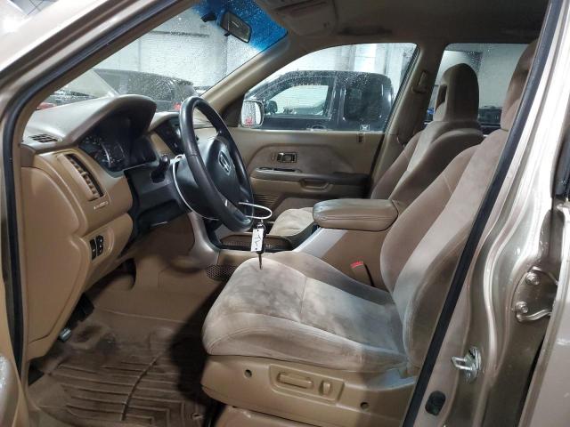 5FNYF18475B044021 - 2005 HONDA PILOT EX GOLD photo 7