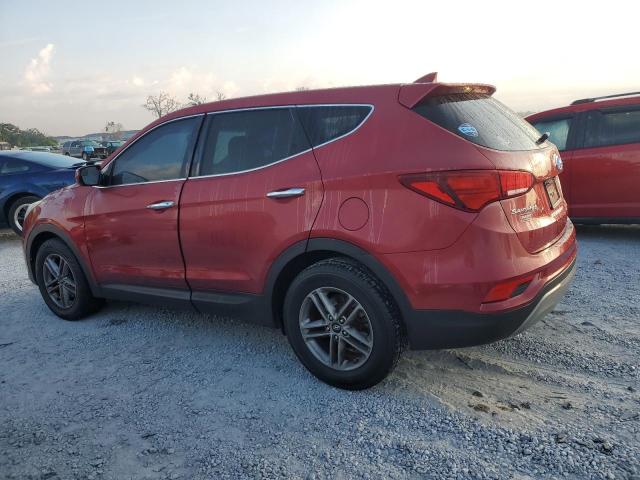 5XYZT3LB6HG384689 - 2017 HYUNDAI SANTA FE S ბურგუნდია ფოტო 2