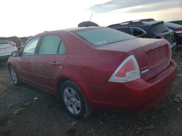 3FAHP07Z17R130727 - 2007 FORD FUSION SE RED photo 2