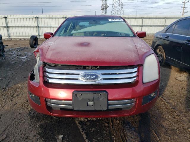 3FAHP07Z17R130727 - 2007 FORD FUSION SE RED photo 5