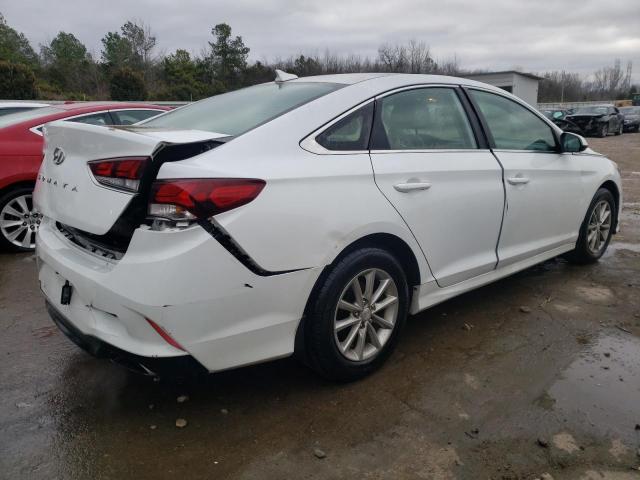 5NPE24AF2JH694818 - 2018 HYUNDAI SONATA SE WHITE photo 3