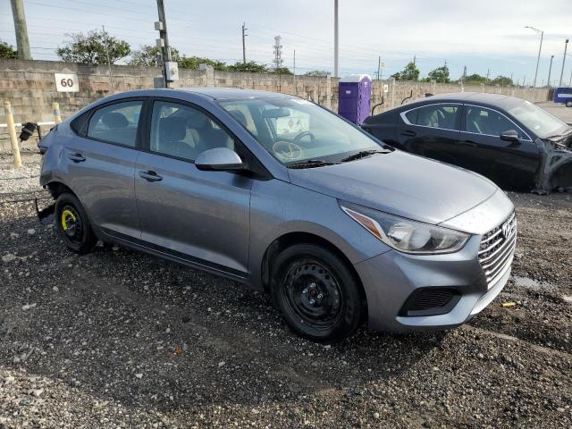 3KPC24A65LE099184 - 2020 HYUNDAI ACCENT SE SILVER photo 4