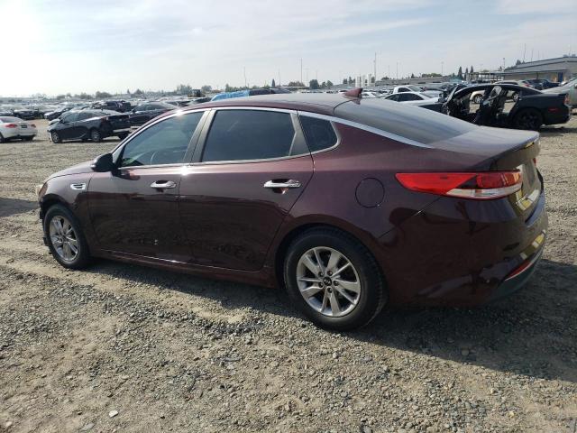 5XXGT4L38JG184476 - 2018 KIA OPTIMA LX Bordo fotoğraf 2