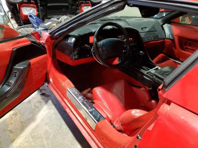 1G1YY23P0P5116336 - 1993 CHEVROLET CORVETTE RED photo 8