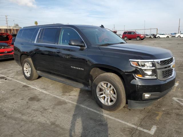 1GNSCHKC0HR116657 - 2017 CHEVROLET SUBURBAN C1500 LT BLACK photo 4