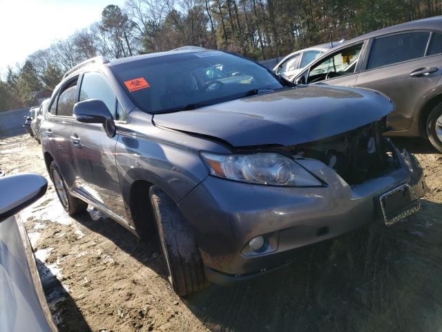 2T2BK1BA2CC151121 - 2012 LEXUS RX 350 GRAY photo 4