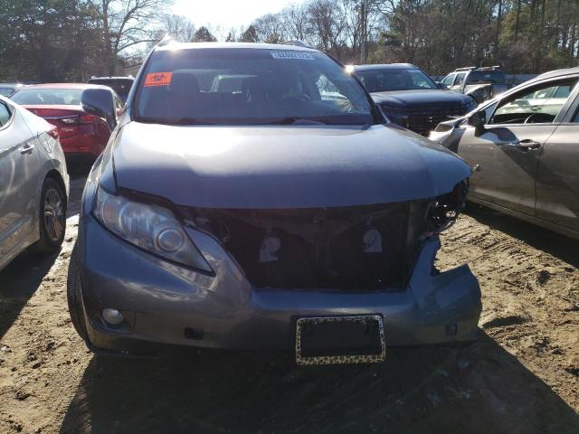 2T2BK1BA2CC151121 - 2012 LEXUS RX 350 GRAY photo 5