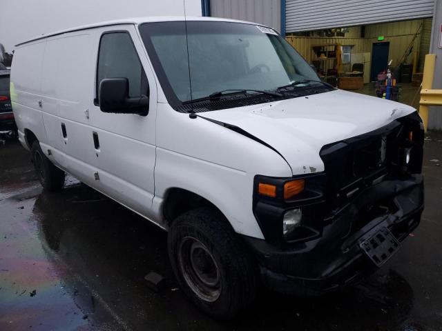 1FTNE14W28DA10450 - 2008 FORD ECONOLINE E150 VAN WHITE photo 4