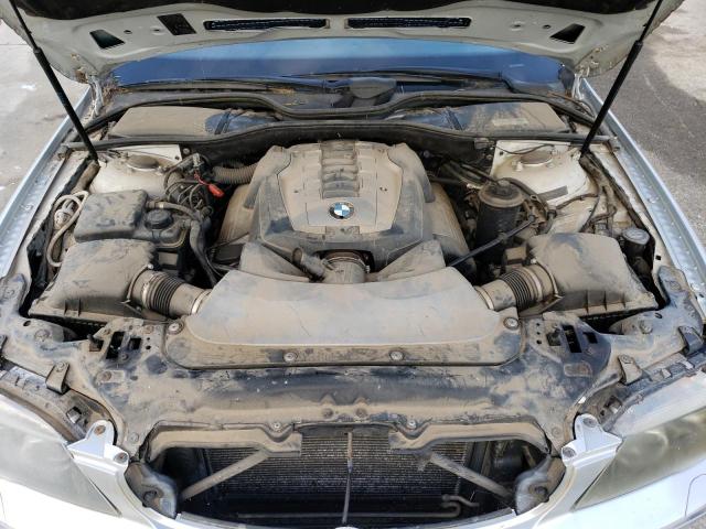 WBAHN83596DT34195 - 2007 BMW 750 LI SILVER photo 11