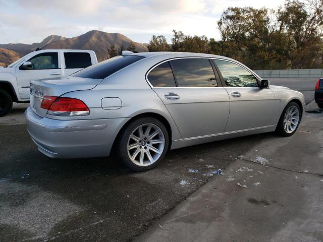 WBAHN83596DT34195 - 2007 BMW 750 LI SILVER photo 3