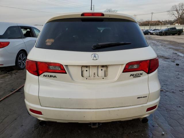 5J8TB18238A014453 - 2008 ACURA RDX WHITE photo 6