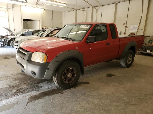 1N6ED26YX1C335282 - 2001 NISSAN FRONTIER KING CAB XE RED photo 1