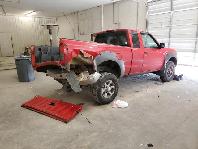 1N6ED26YX1C335282 - 2001 NISSAN FRONTIER KING CAB XE RED photo 3