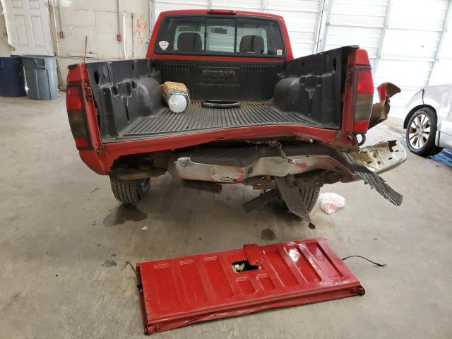 1N6ED26YX1C335282 - 2001 NISSAN FRONTIER KING CAB XE RED photo 6