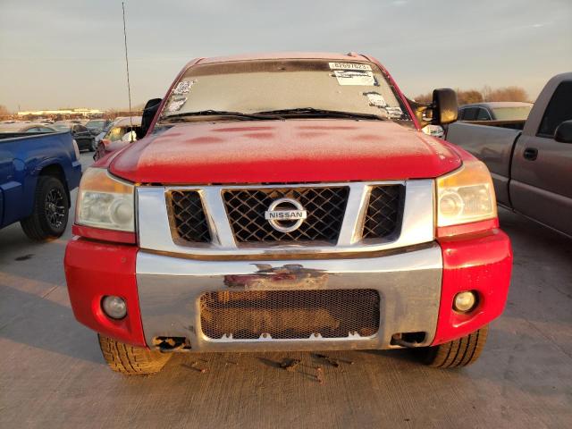 1N6AA0EC0CN331041 - 2012 NISSAN TITAN S RED photo 5